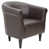 Brown Faux Leather