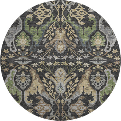 Premium Machine Washable Gurubaksh AMF1153 Global Rug
