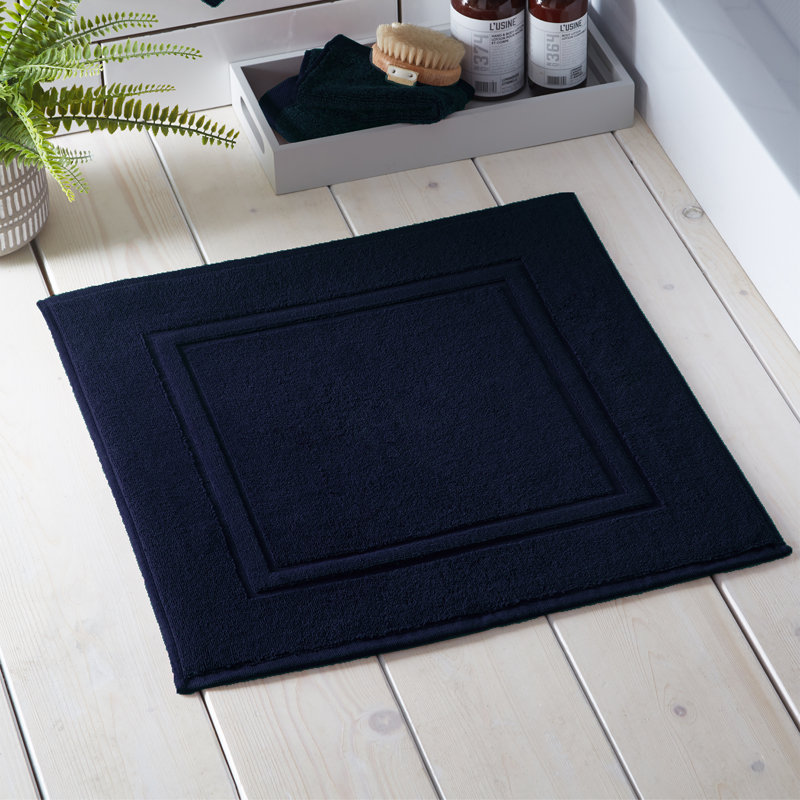 Markieth Non-Slip Bath Mat, Navy