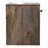 Solid wood Floating Mini Classic Bedside, Wall-mounted, 1-Drawer, 1 Open Slot, Light Brown