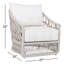 Chaise de patio avec coussins Sunbrella Lucan-98127504