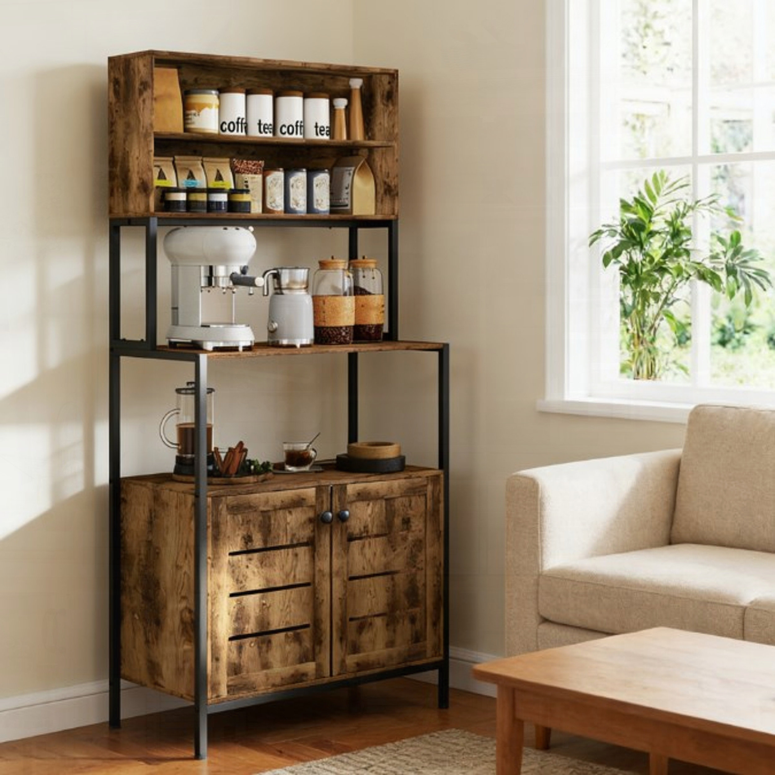 Outlet Racks Trent Austin Design® Rack With Power Outlet Storage Shelves Adjustable ...
