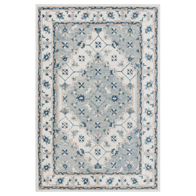 Hand Tufted Wool Oriental Indoor Rug