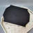 16 Inch Mother Of Pearl Tray Dodecagon, Large Lacquer Shell Tray With Handles And 2”Side, Decorative Shell Serving Tray Inlay Nacre Ottoman Tray For Coffee Table, Vanity Organizer, Breakfast