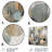 Glam Abstract Wall Decor on Metal-561508250