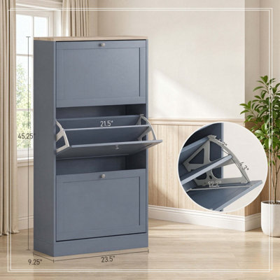 Functional Shoe Rack,Stylish Shoe Cabinet,Shoe Storage Unit,Space-Saving Entryway Organizer
