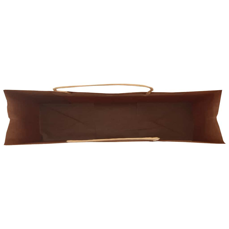 Adaela Gift Wrap Storage, 49cm H x 54cm W x 15cm D, Brown