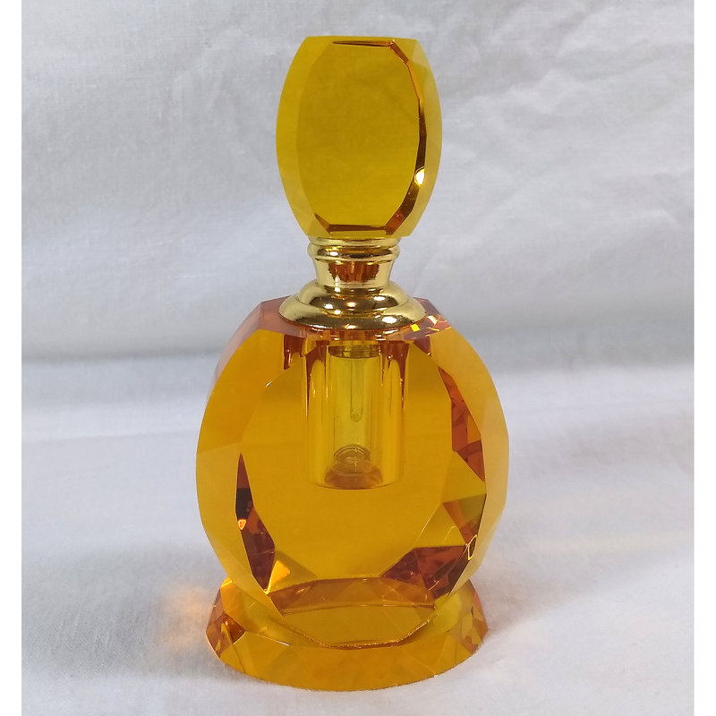 Bouteille décorative parfum Wilmer, Ambre