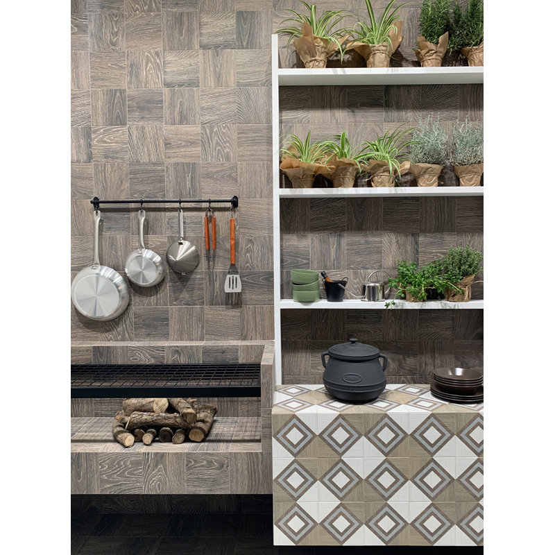 Baja Diamond 8" x 8" Patterned Wall & Floor Tile