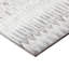 Tapis géométrique beige tissé à la machine-835612793