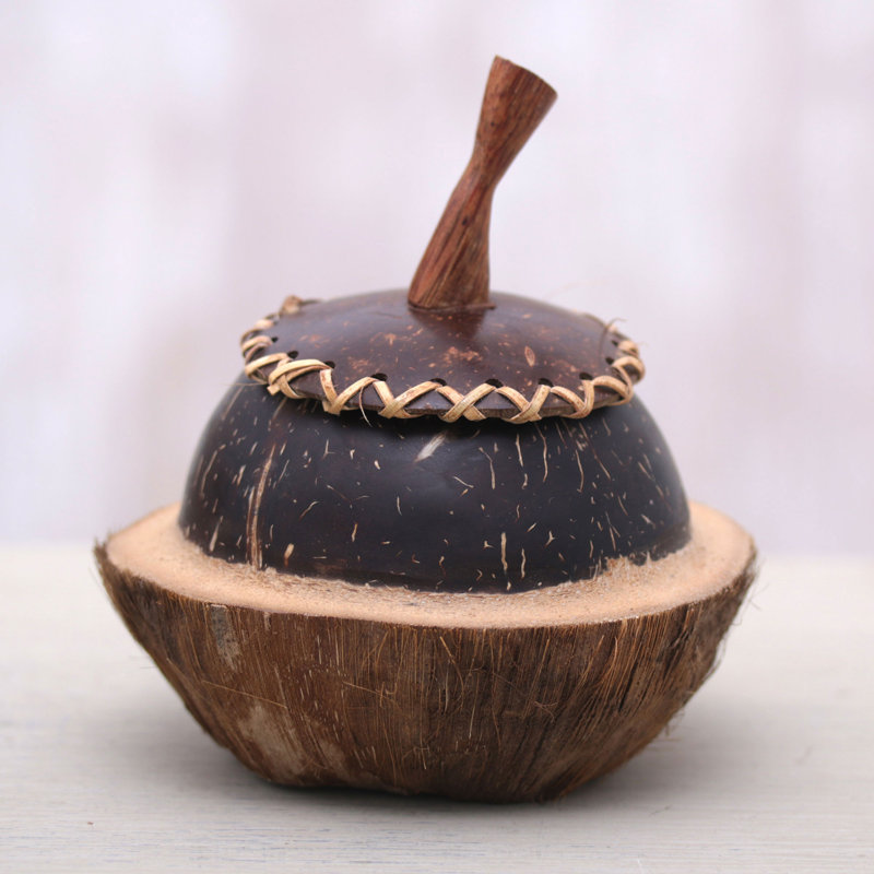 Coralino Handmade Wooden Memory Box