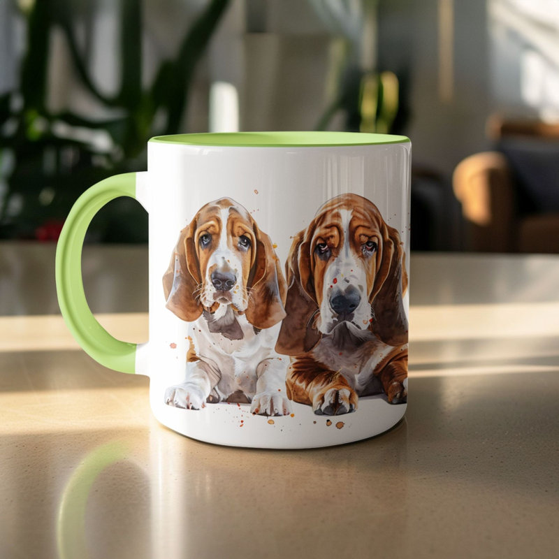 Mug, 4, Light Green