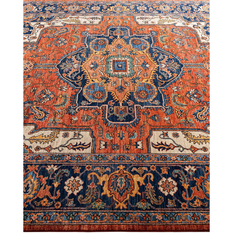 Serapi One-of-a-Kind 8' 1" X 10' 3" Hand Knotted Area Rug