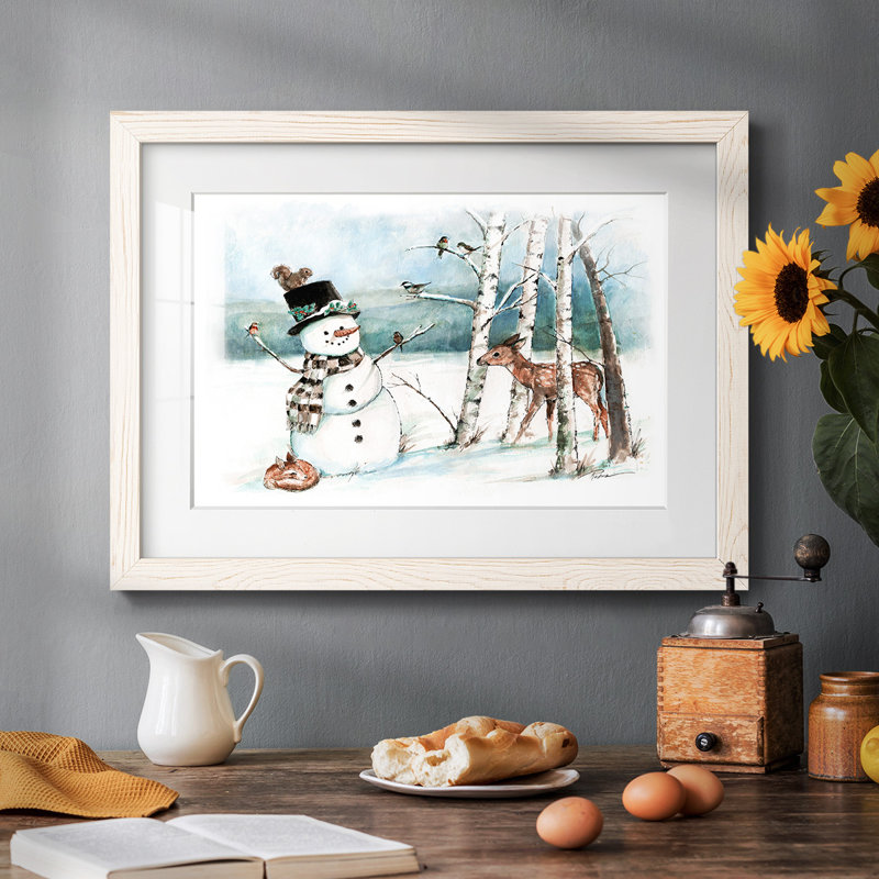 Amis de neige, Blanc, H 14 po x l 20 po x P 1,5 po