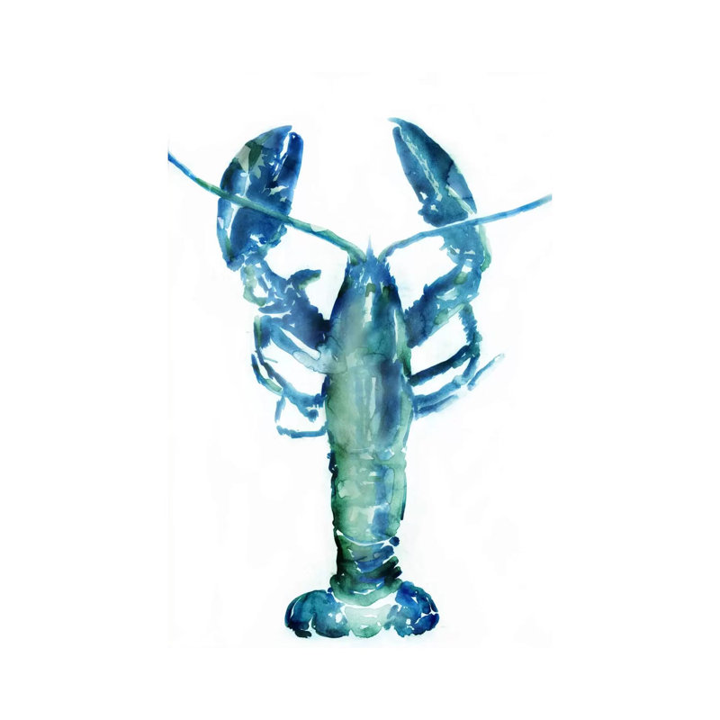 Lobster by Edward Selkirk - Wrapped Canvas Painting, 66.04 cm H x 45.72 cm W x 1.91 cm D