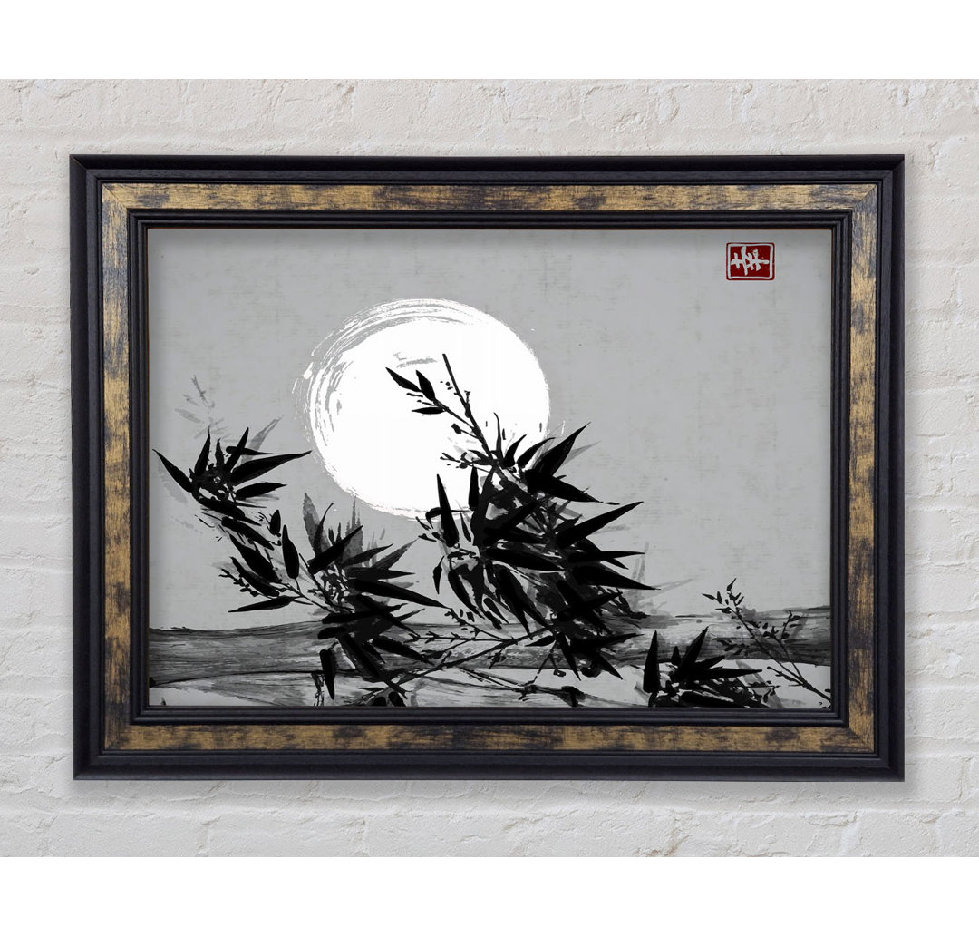 Gerahmtes Wandbild Chinese Bamboo 4