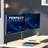 Telescoping Dual Monitor Desk Mount