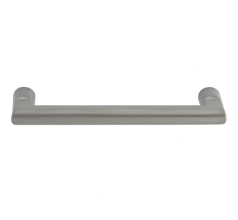 Poignée de tiroir en nickel satiné 4 po Aspen, Nickel satiné