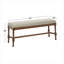 Banc en bois avec siège en toile de jute Alfus-1774192946