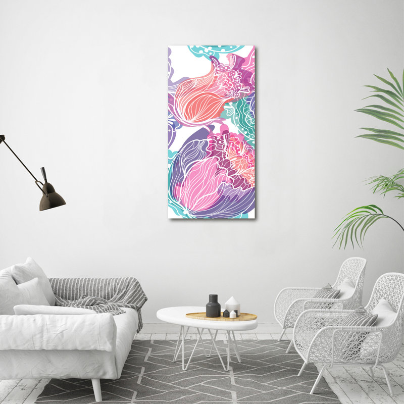 Floral - Wrapped Canvas Print