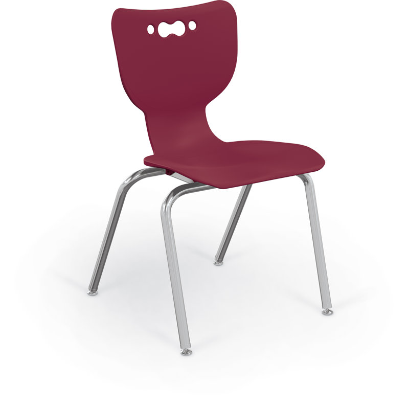 Chaise de classe Hierarchie, Chaise 12 po, Rouge vin