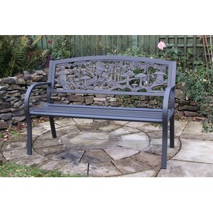 Fairy Themed Steel and Cast Iron Bench
