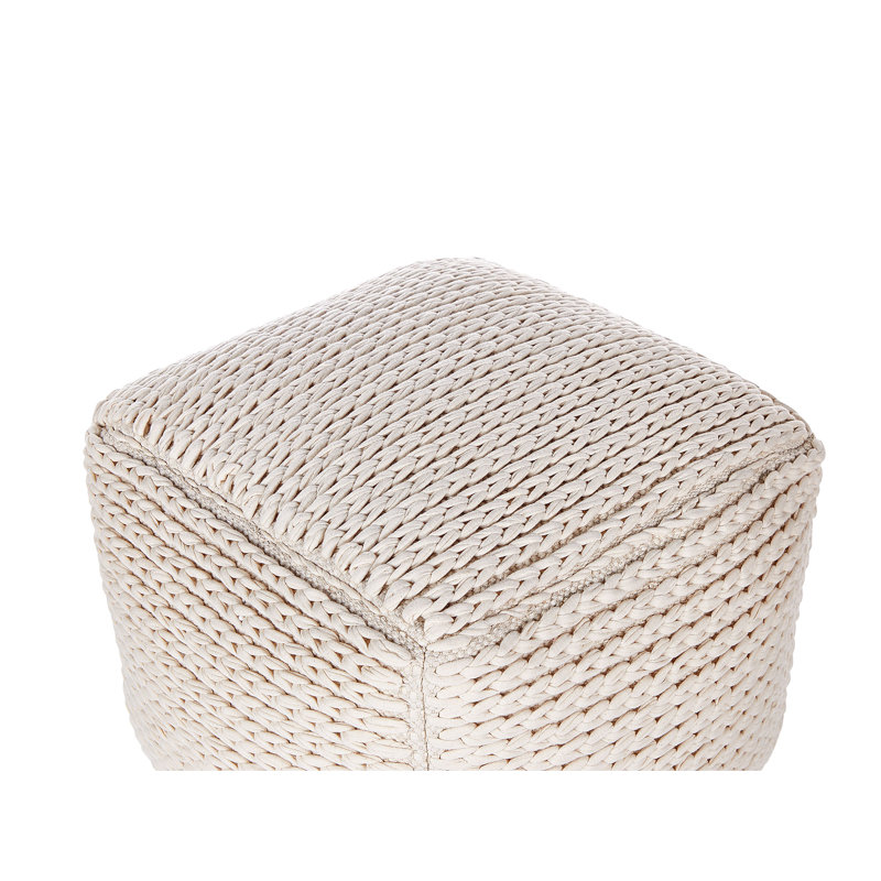 Brenville 50cm Wide Square Pouf Ottoman