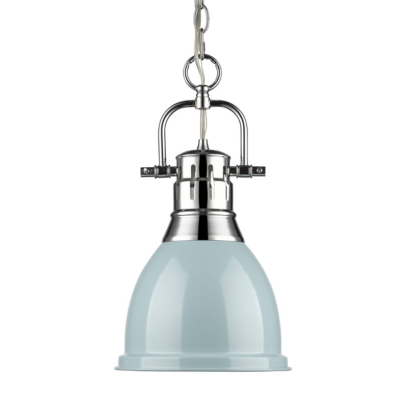 Alethia 1 - Light Pendant, Seafoam, Chrome