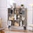8 Cube Book Shelf,3 Tier Bookshelf With Legs, Modern Open Storage Organizer,Boho Bookcase,Display Cabinet Shelf Free Standing Bookshelves For Bedroom,Living Room,Office-579070874