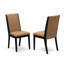 Ensemble de table de salle à manger 11 pièces comprenant une table rectangulaire amovible et 10 chaises rembourrées en tissu de lin sable clair, noyer antique-1396300598-1485530360-1396300602