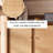 Solid wood frame storage cabinet bookcase