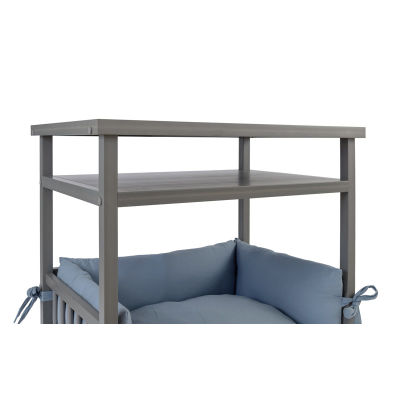 New Age Pet® ECOFLEX® Sherie Dog Bed Nightstand-, Gray
