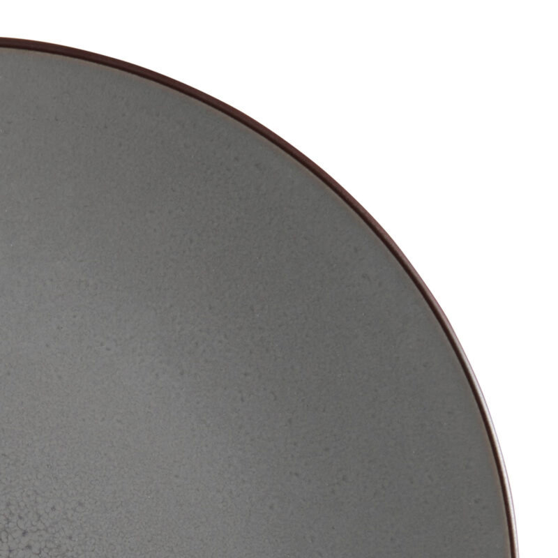 Gray Ceramic 16-Piece Dinnerware Set, Service for 4