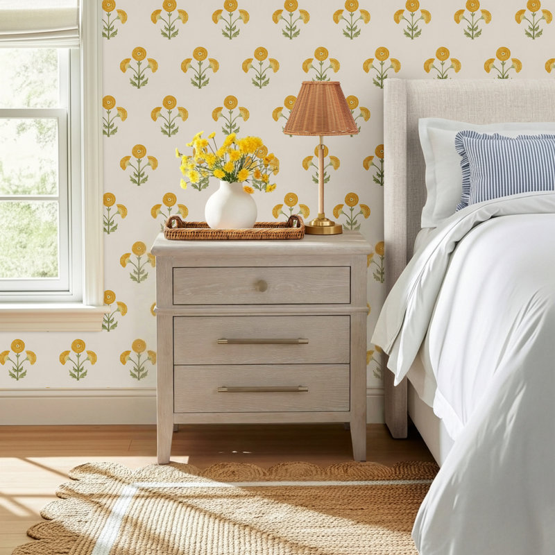 Honey 26'' W Nightstand