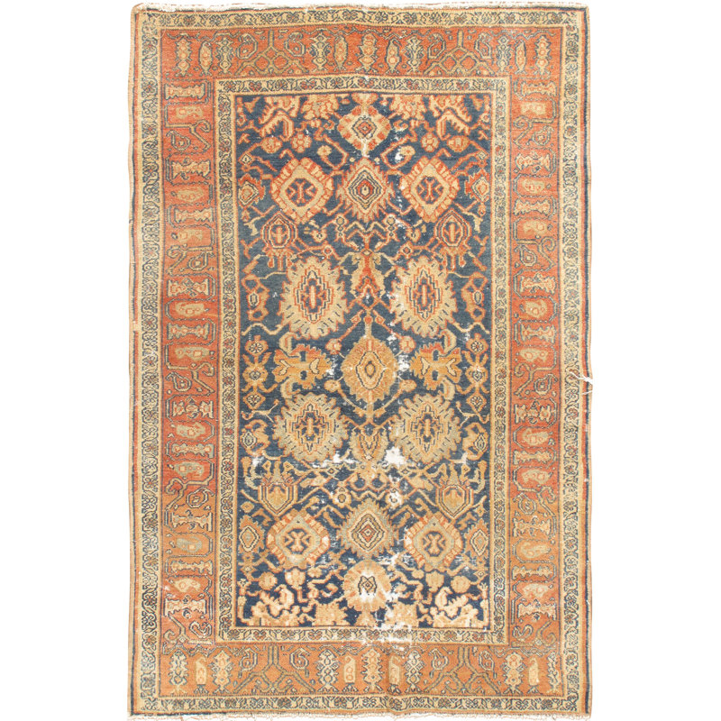 Antique One-of-a-Kind 4'1" X 6'5" Area Rug