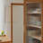 Glass Door Drawer Bookcase Storage Cabinet