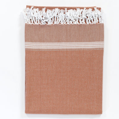 Aindrea 100% Cotton Ribbed Bath Sheet