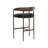 Zanatta Barstool - Charcoal Black Leather-106888468-106888467