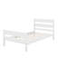 Lit simple avec tête et pied de lit-155713954
