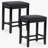 24" Yerly Extra-Wide Vintage Wood Bar Stool With Hand-Brushed Finish-902688659