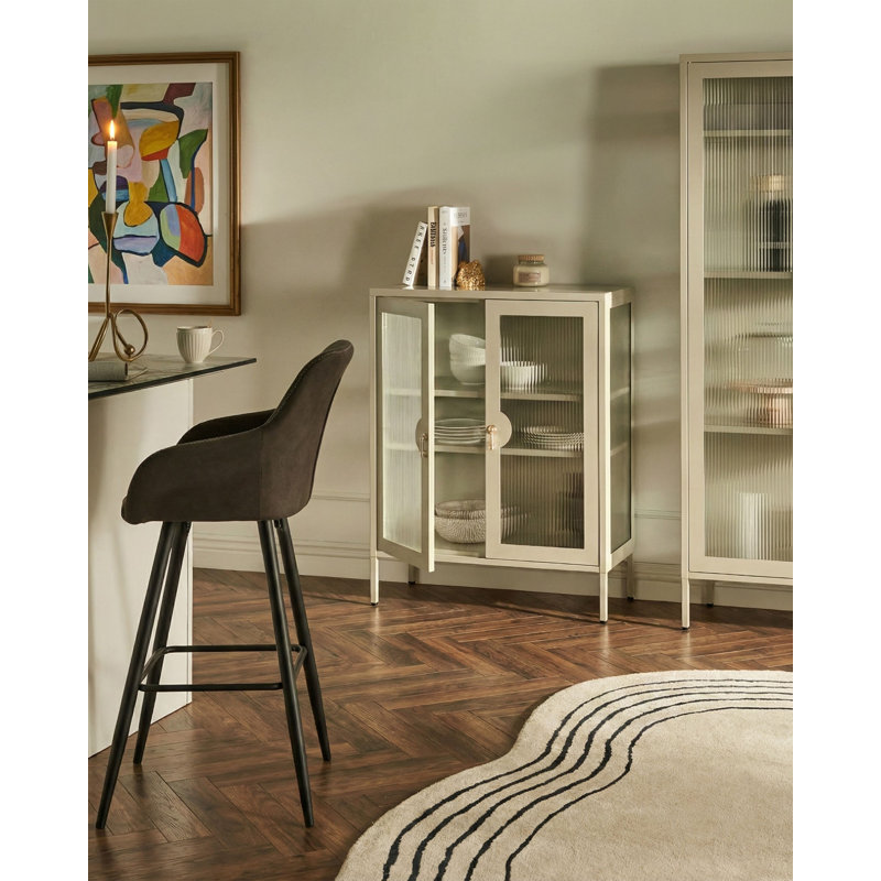 Jarus 2 - Door Rectangle Accent Cabinet, Beige