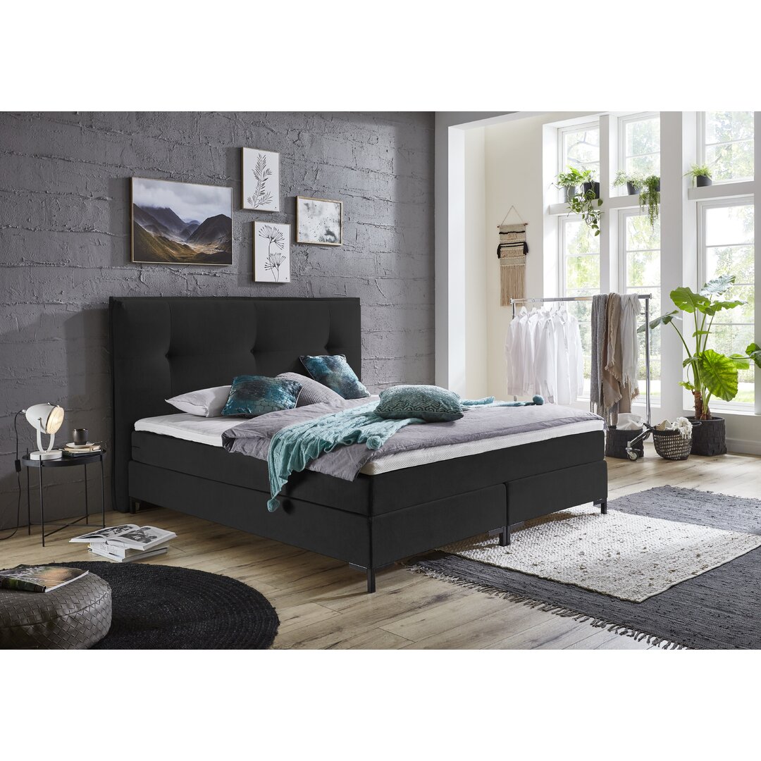 Boxspringbett Salford mit Topper