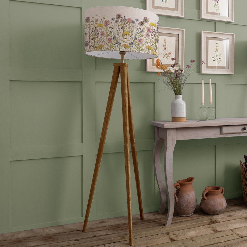 Aratus 173cm Brushed Tripod Floor Lamp