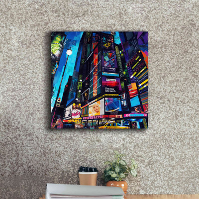 «City Night» par Gray - reproduction sur toile tendue