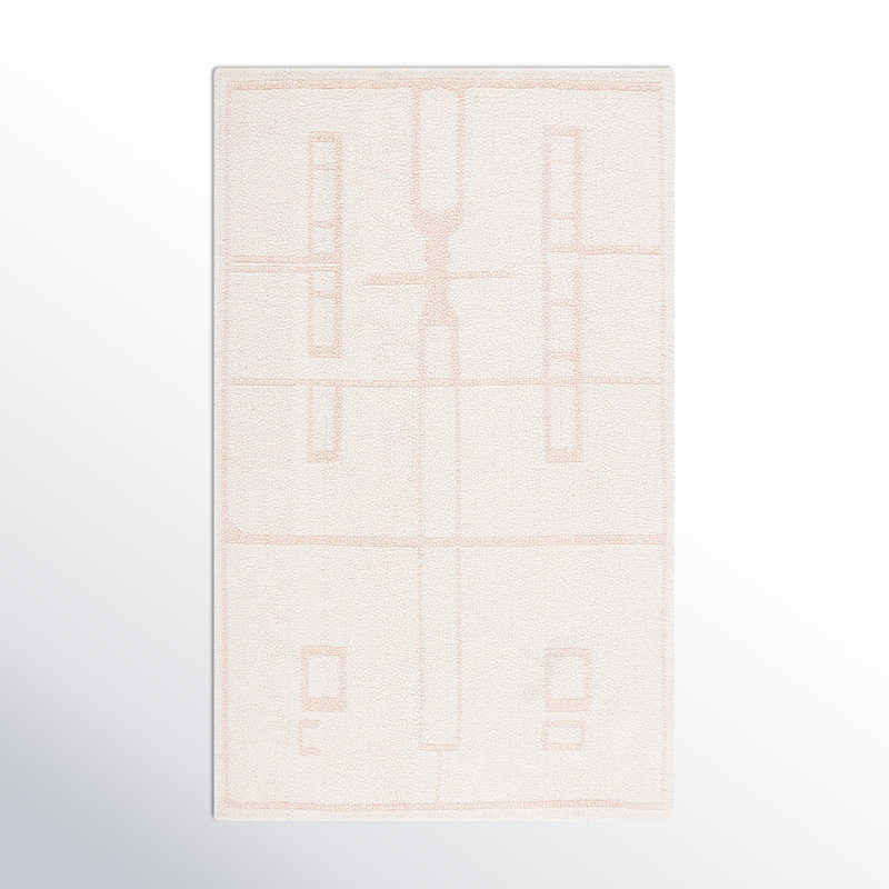 Wool Area Rug, Rectangle 6' x 9'