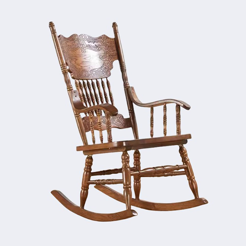 ChairVogue French wooden rocking chair | Wayfair