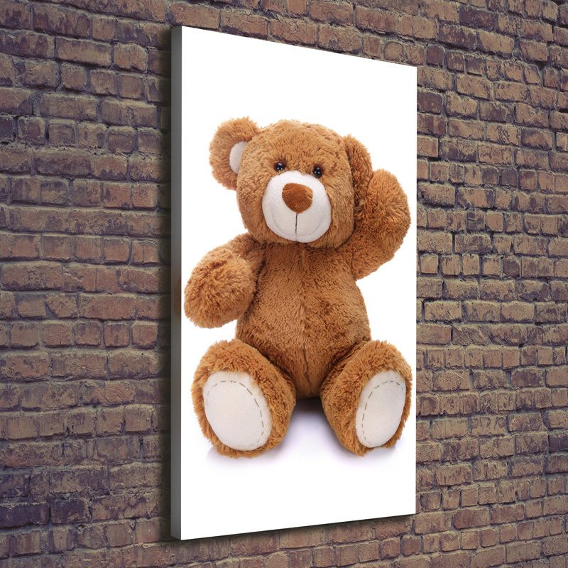 Teddy Bear - Wrapped Canvas Print