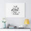 «God All Things Are possible», impression murale verset de la Bible prête à être accrochée-1122235081