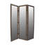 Miroir de garde-robe pliant 3 panneaux l 60 po x H 72 po Hayse-33089816