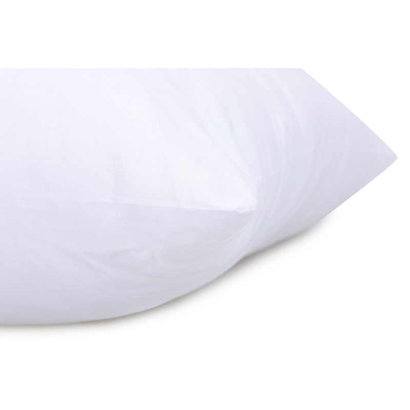 Luxurious 100% Cotton Pillow, 31.5 x 31.5 inches | 1200g Fiber Filling, Machine Washable at 86°F | Soft, Durable, Ironable | Elegant White Color, Perfect for Home Decor & Comfort, Ideal for All Sleepers